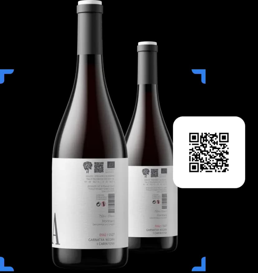 Winetraqr is a free digital-labeling tool for wine — linking your customers to multilingual nutrition and ingredient information you can update anytime.
